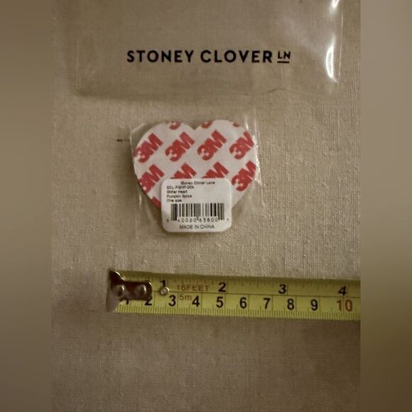 Stoney Clover Lane Glitter Terry cloth Heart Patch NWT - Picture 2 of 2